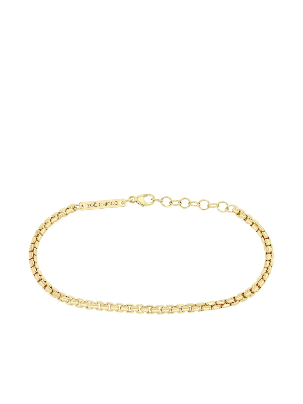 Zoë Chicco Bracciale a catena in oro giallo 14 carati