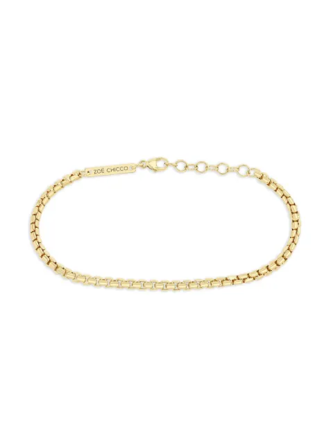 Zoë Chicco 14K yellow gold box-chain bracelet