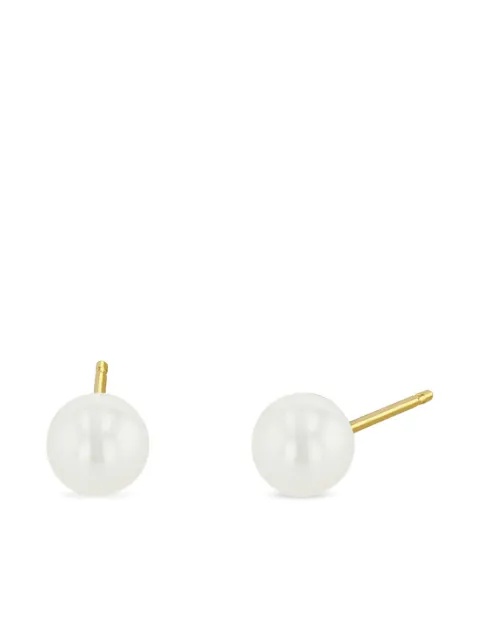 Zoë Chicco 14K yellow gold pearl earrings