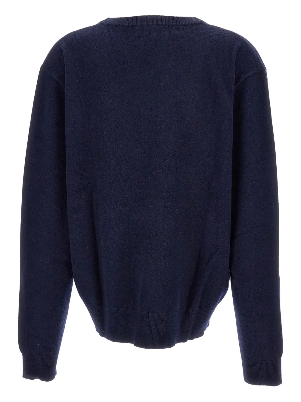 extreme cashmere Jacob deep scoop-neckline ribbed sweater | Knitted Sweaters | Image 2