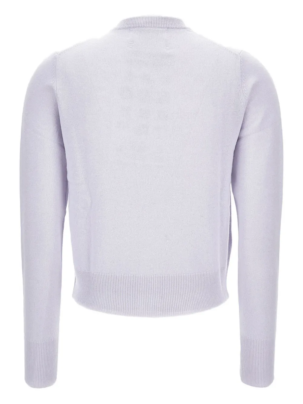extreme cashmere Vest met geribbelde kraag en knopen Blauw