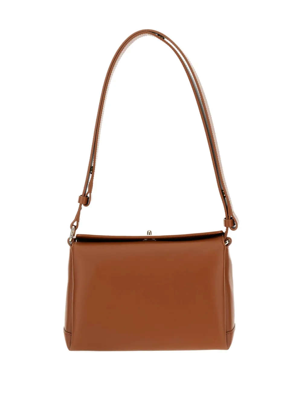 Plan C leather shoulder bag - Bruin