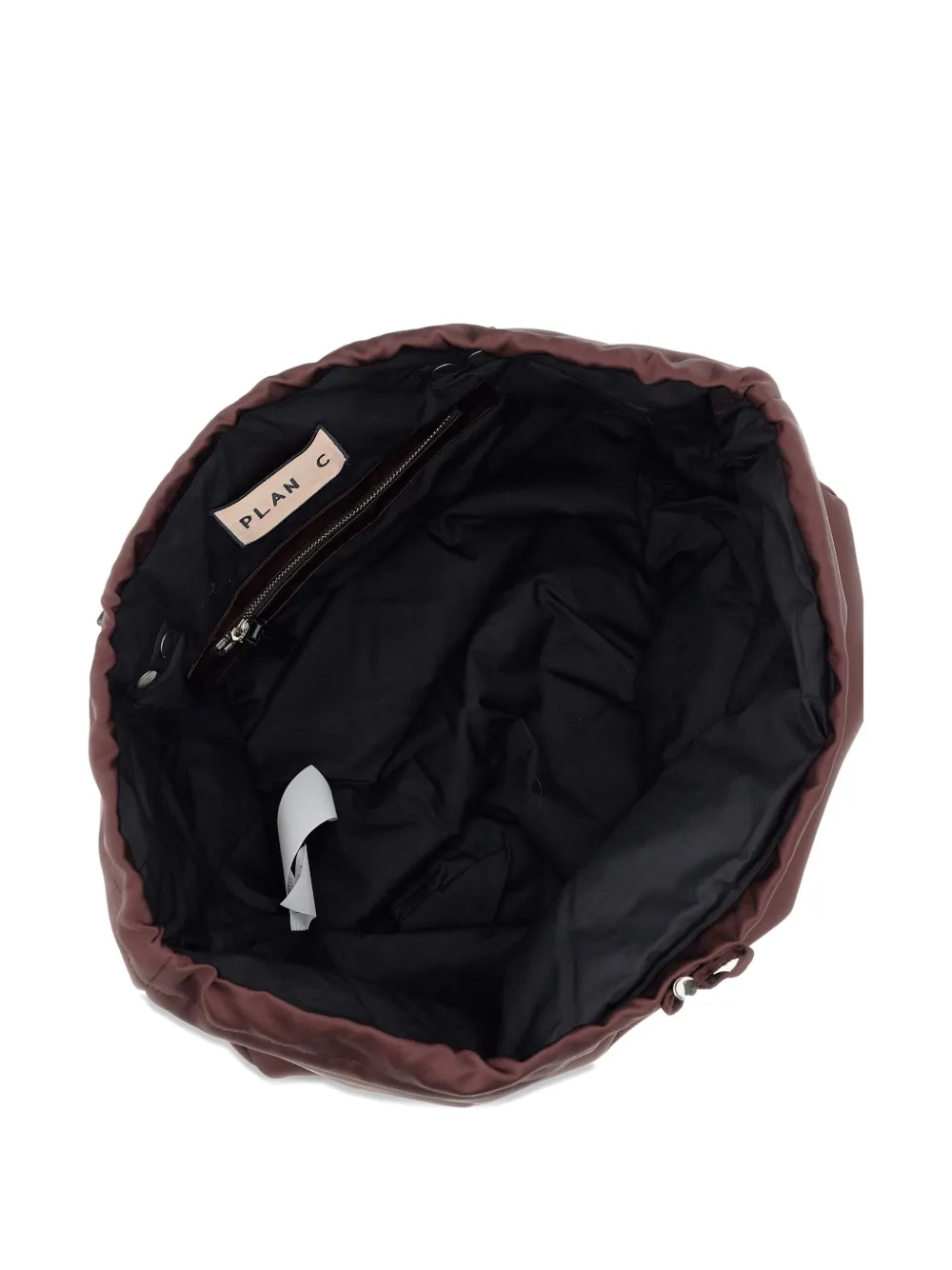 Plan C drawstring shoulder bag - Rood