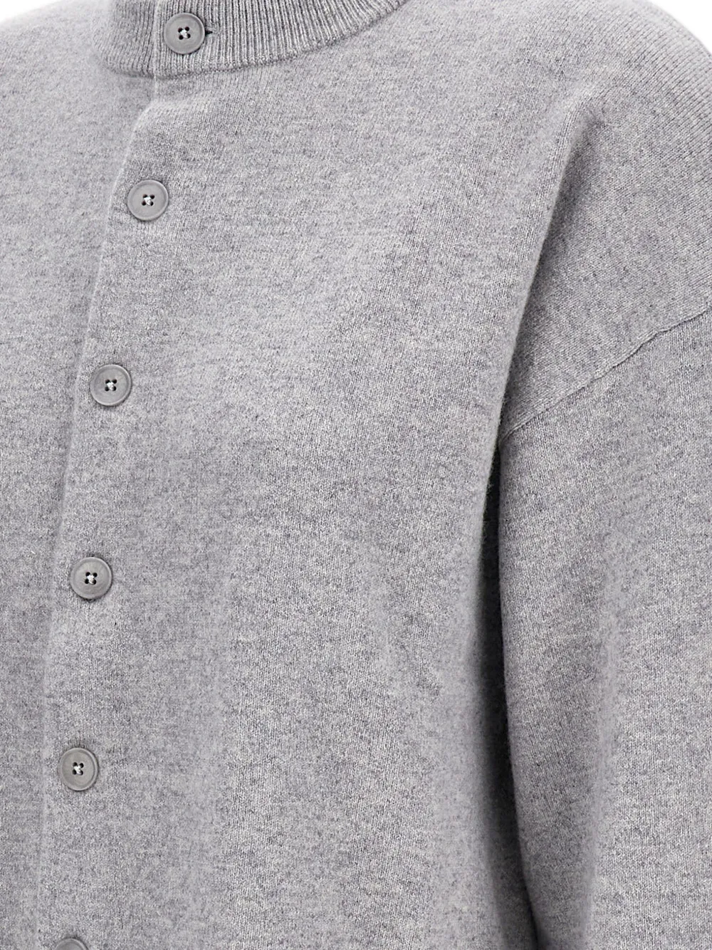 extreme cashmere Vest van kasjmiermix Grijs