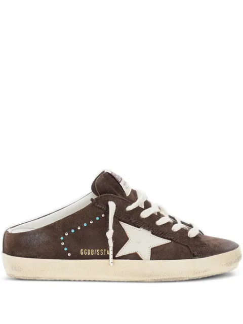 Golden Goose Super-star suede sabot sneakers