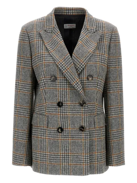 Alberto Biani double-breasted check jacket