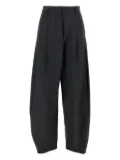 THELATEST pleated side-pocket trousers - Black