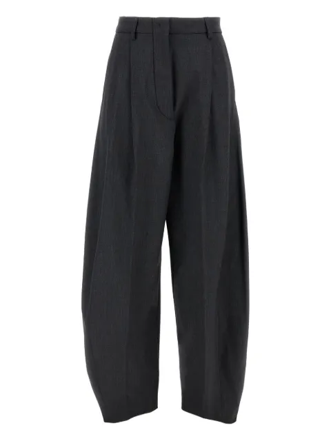 THELATEST pleated side-pocket trousers