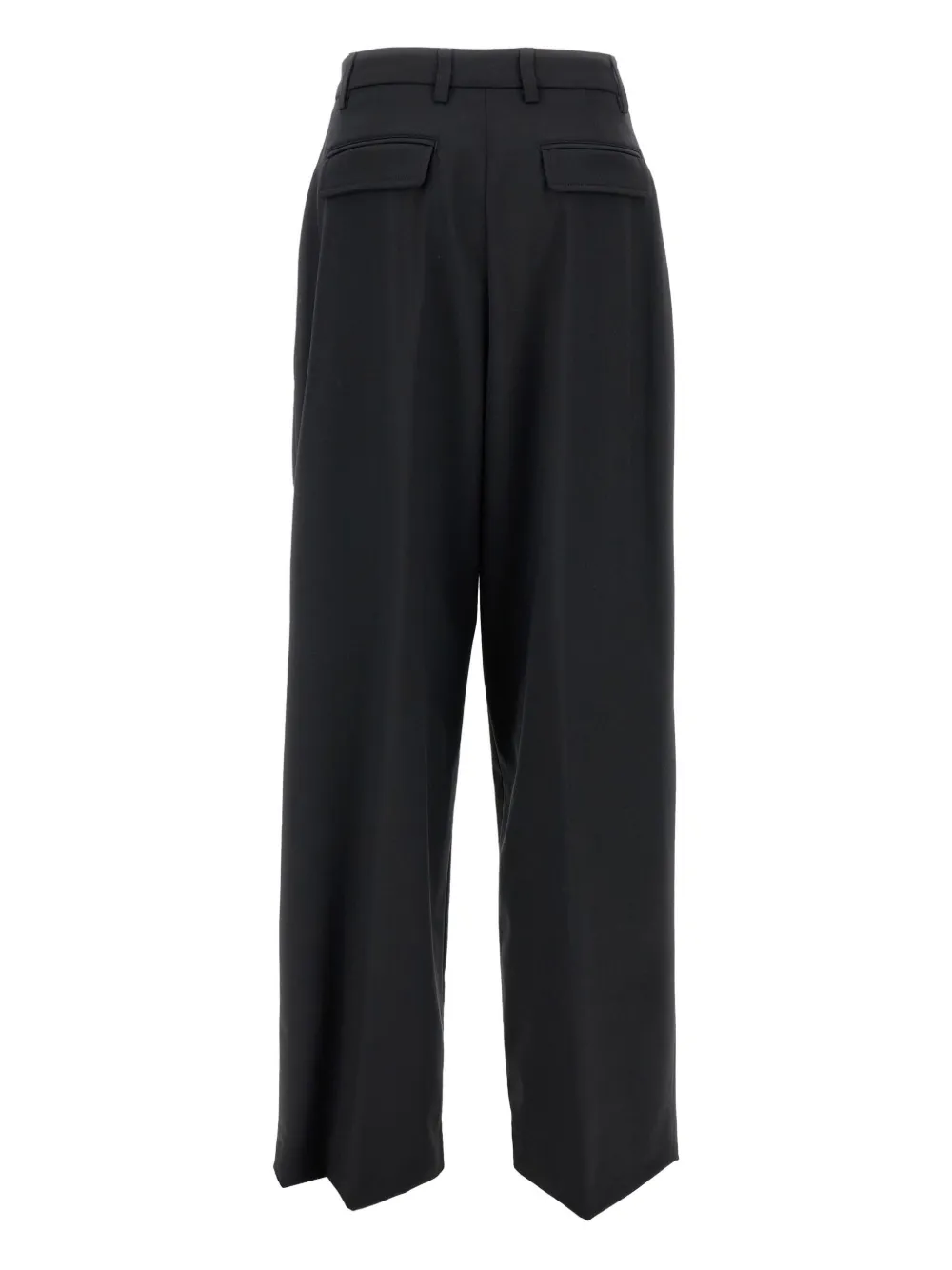 THELATEST High waist plooibroek - Zwart