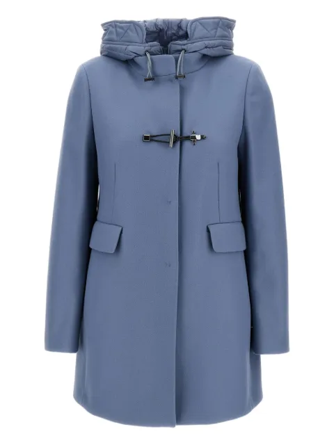 Fay hooded toggle coat
