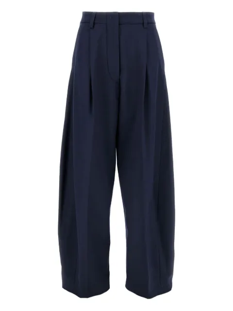 THELATEST pleated side-pocket trousers