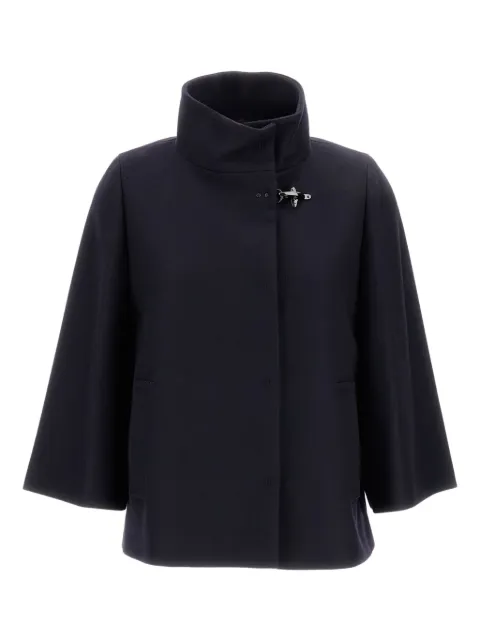 Fay high-neck clasp jacket