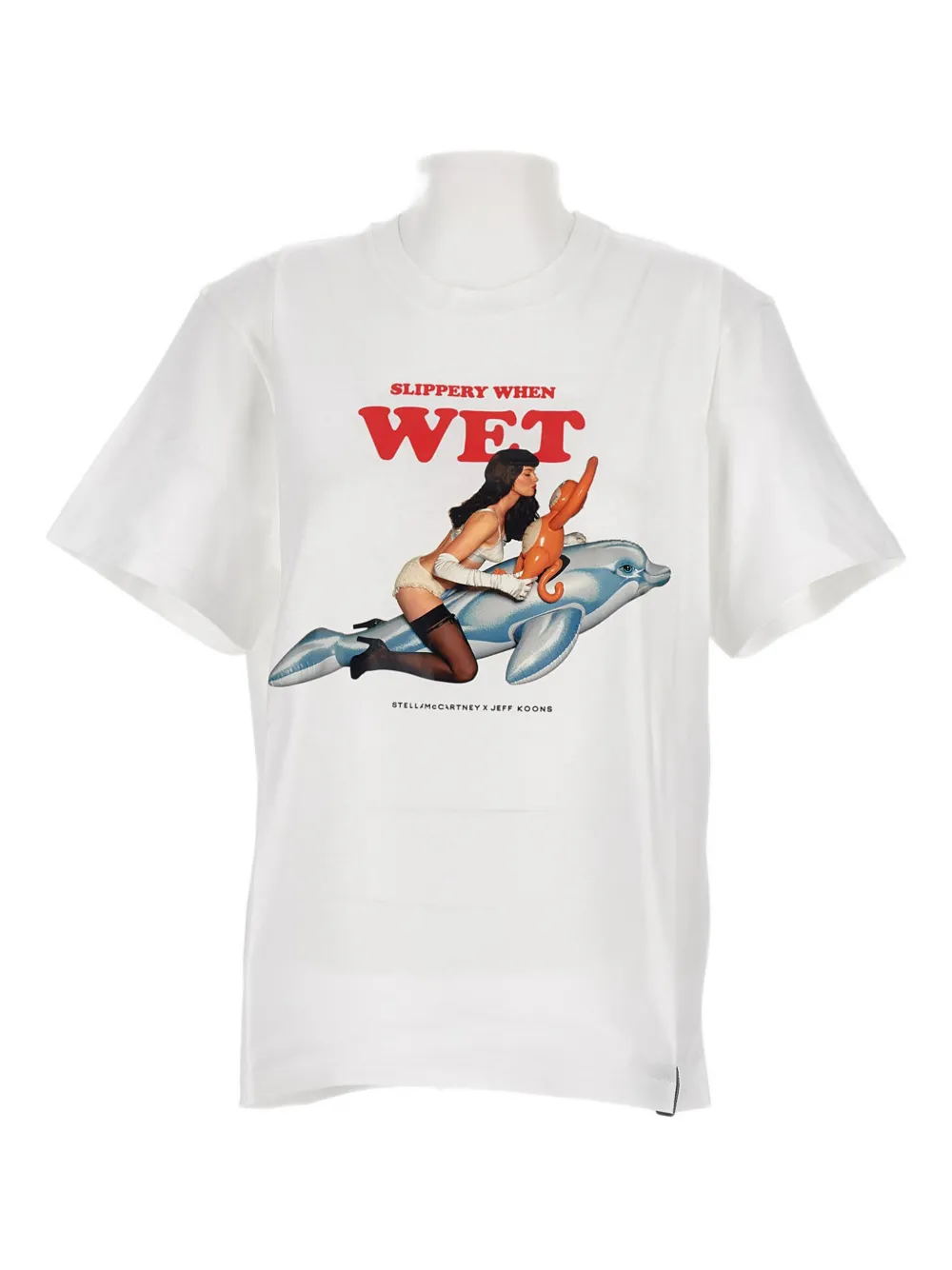 x Jeff Koons dolphin-print T-shirt