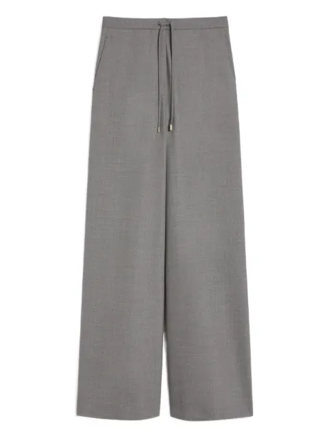 Max Mara pantalones con cordones en la pretina