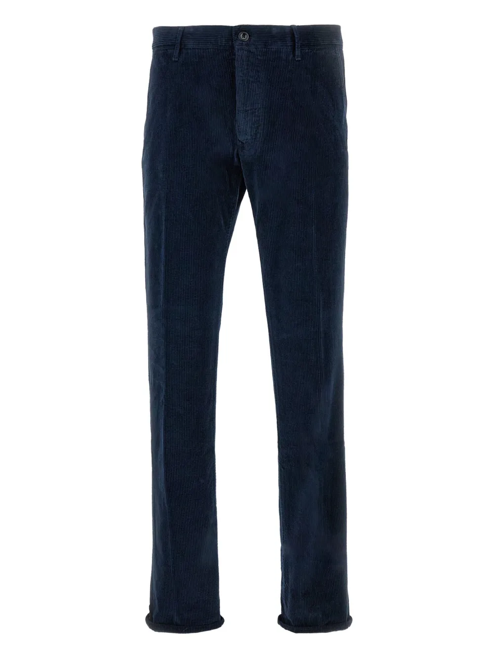 corduroy cotton-blend trousers