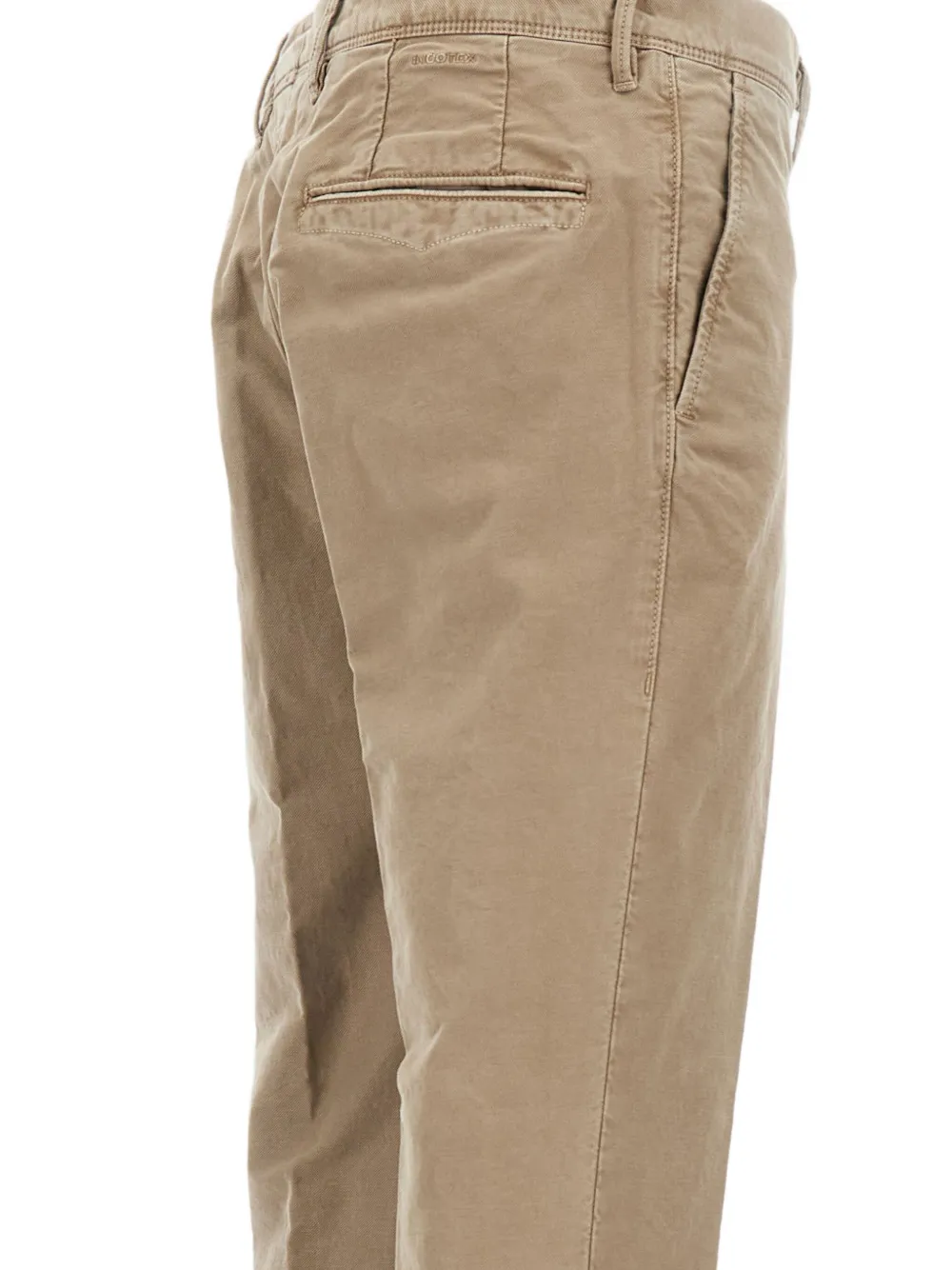 Incotex Belt-loop Casual Pants In Brown