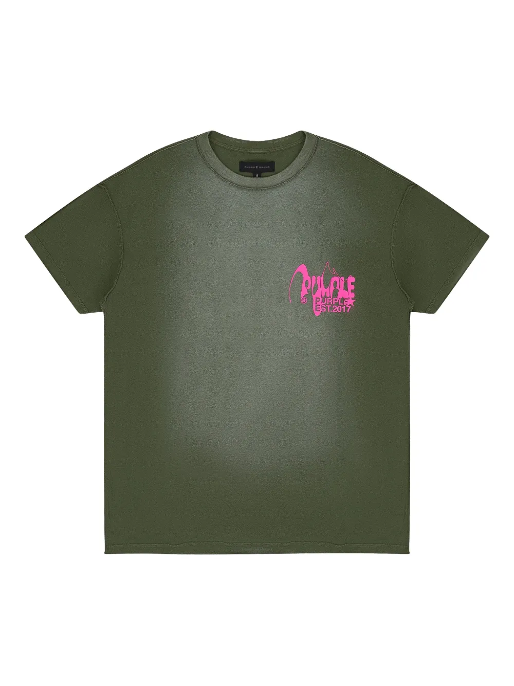 STADIUM "green" logo-print T-shirt