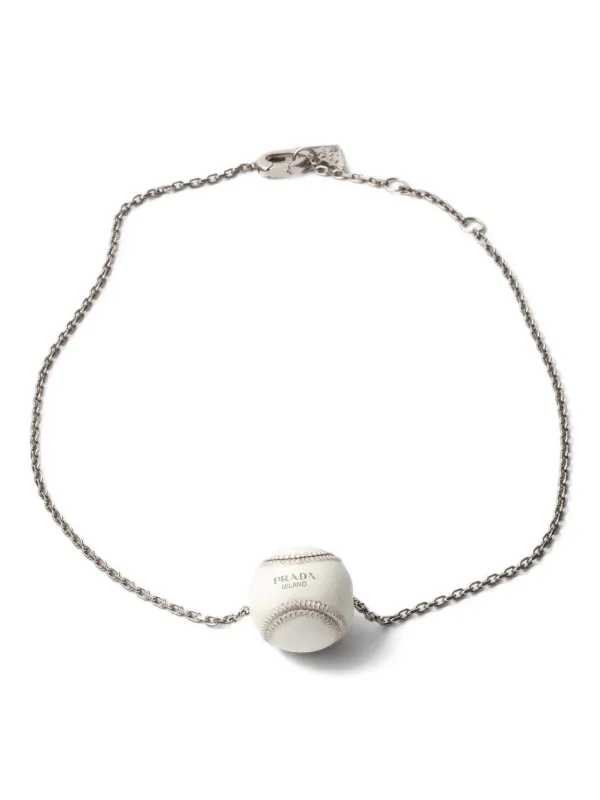 PRADA ネックレス Prada ペンダント ネックレス | ホワイト | FARFETCH JP