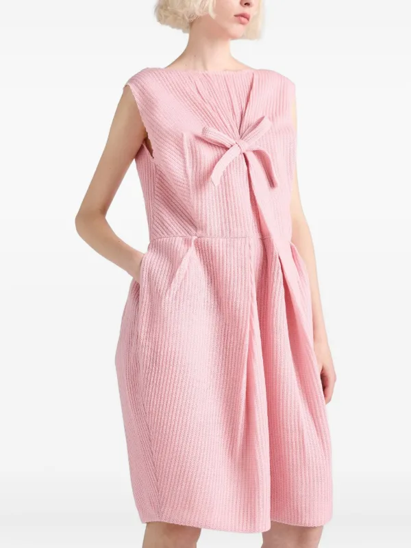 strapless open back dress Take A Bow Lace Mini Dress Baby Pink