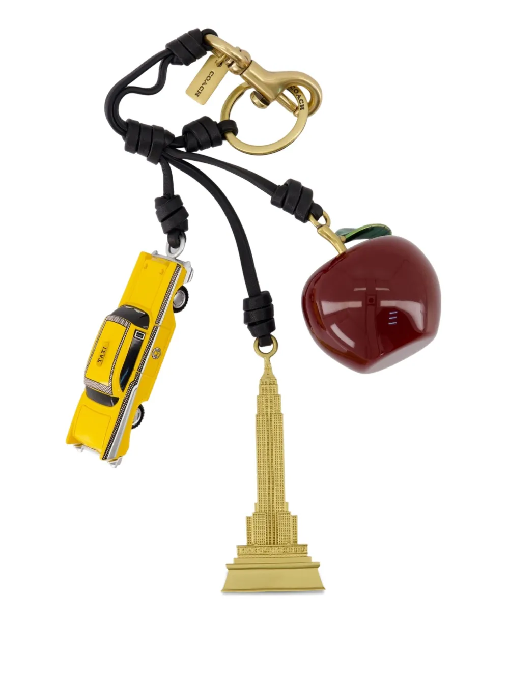 new york motif bag charm