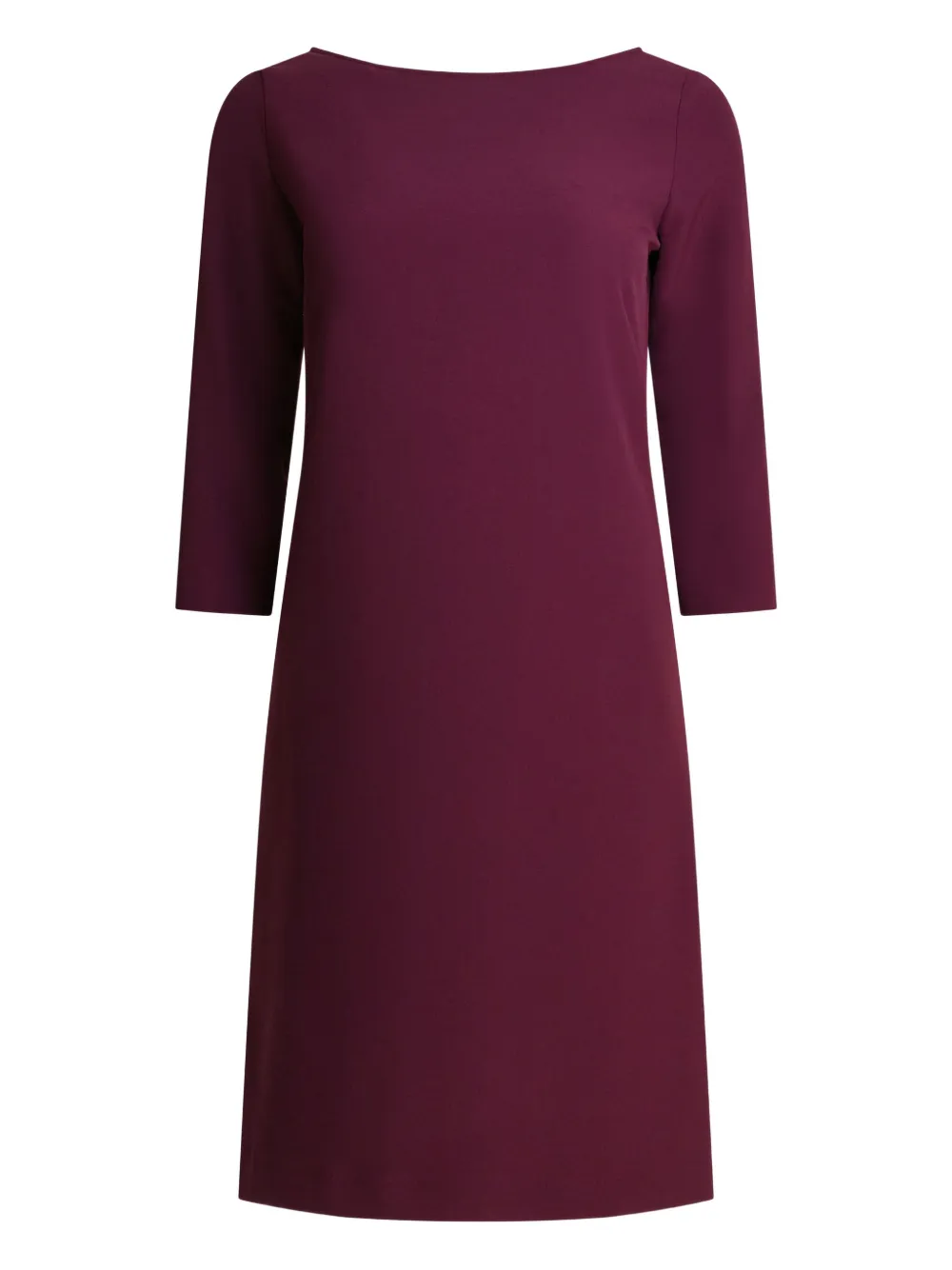 Semper three-quarter sleeve boat-neck midi dress | Red | Image 1