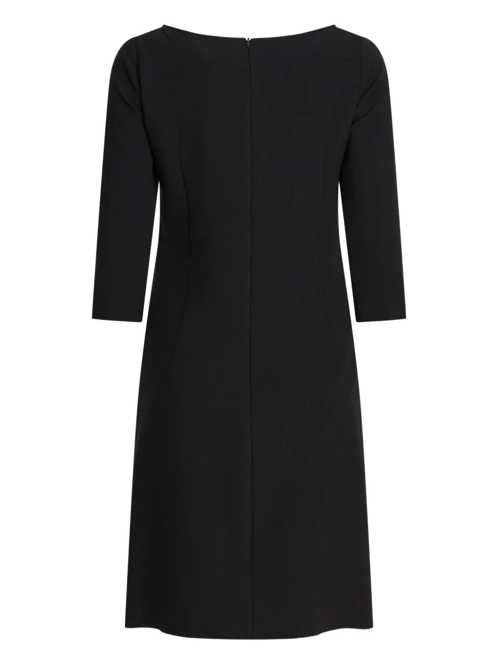 Semper three-quarter sleeve boat-neck dress | Black | Image 1