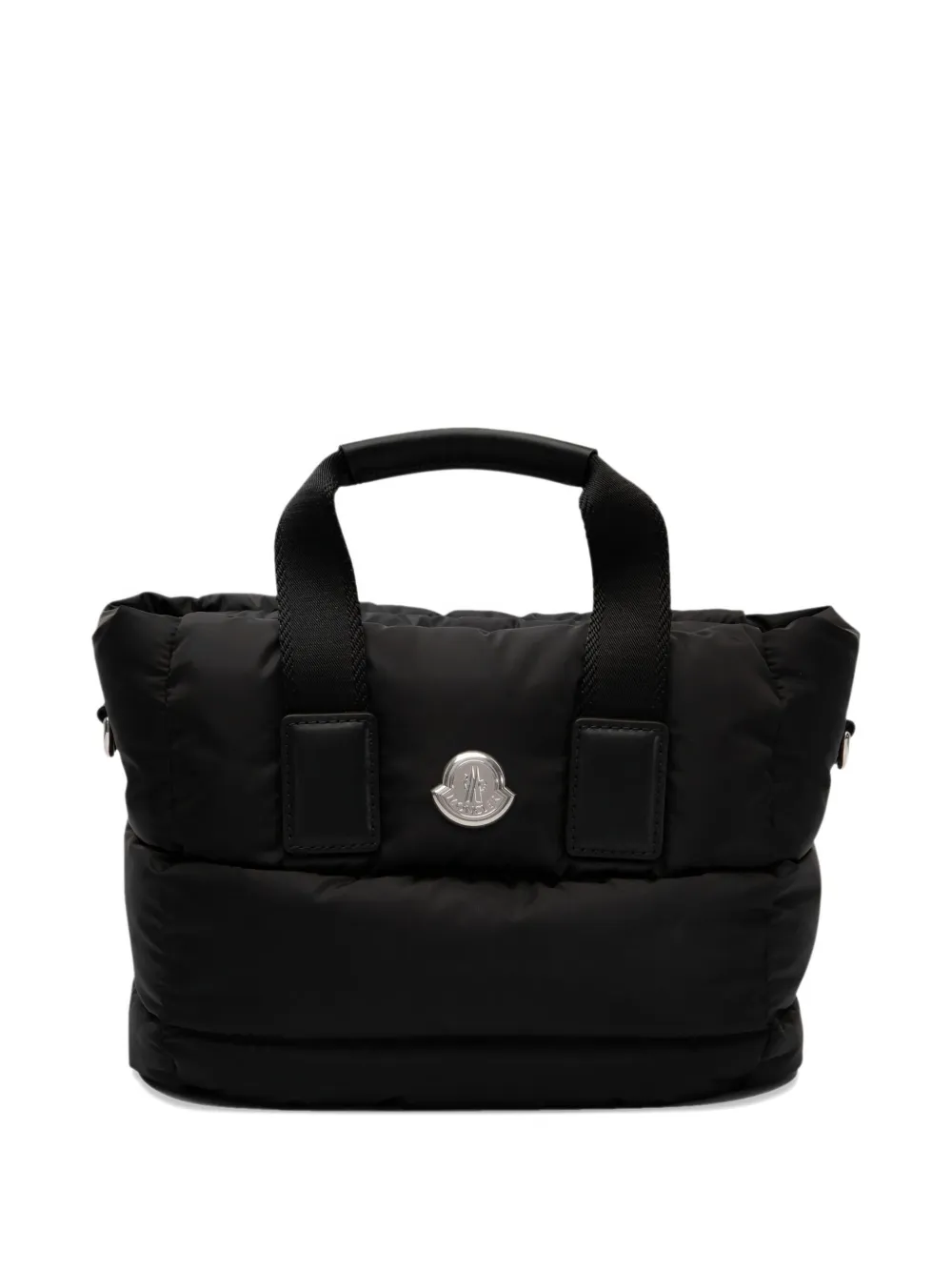 Moncler quilted tote bag Zwart