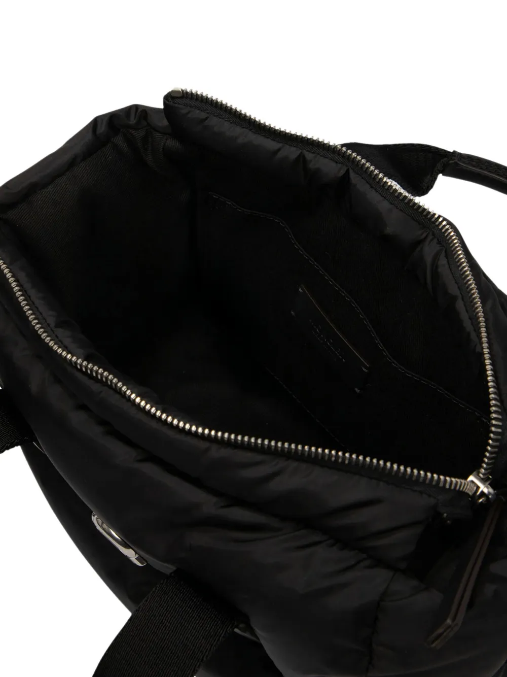 Moncler quilted tote bag Zwart