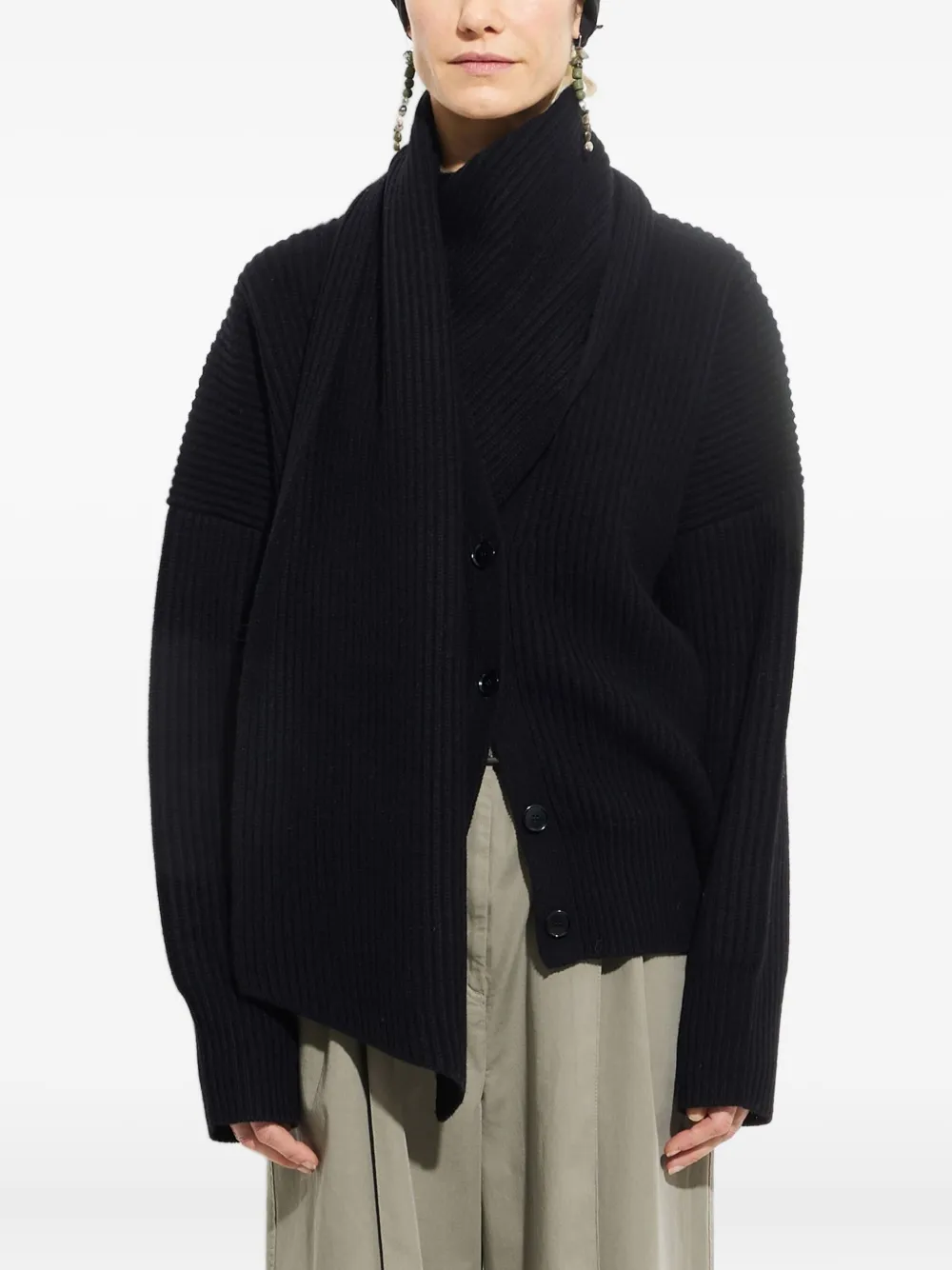 Christian Wijnants Khrami ribbed cardigan | Cardigans | Image 2