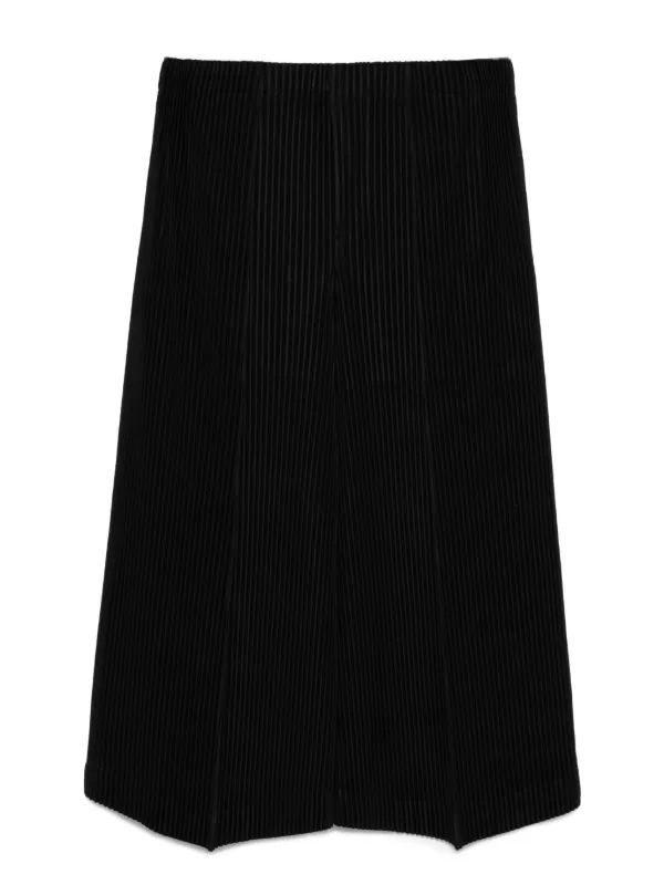 Homme Plissé Issey Miyake プリーツ パンツ | ブラック | FARFETCH JP