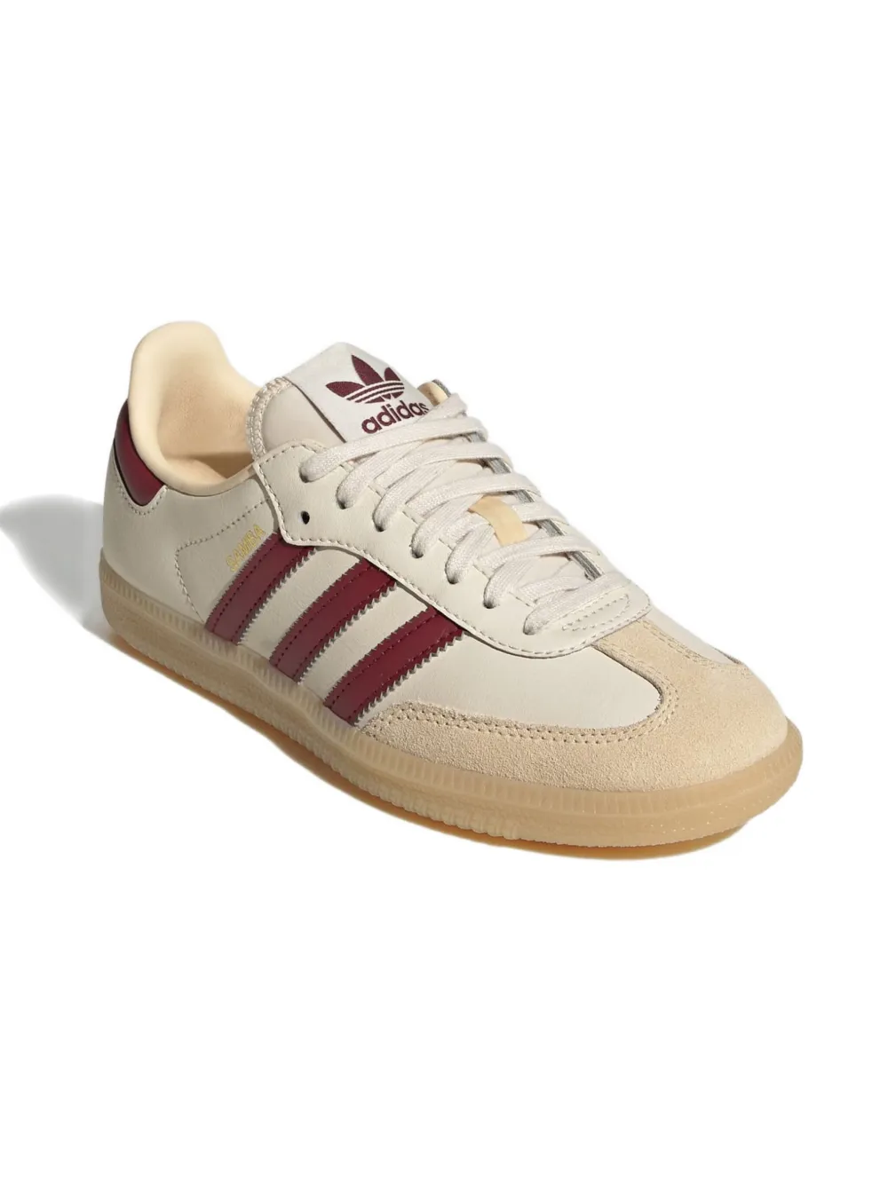 Adidas Samba OG "Wonder White Shadow Red" sneakers Neutrals