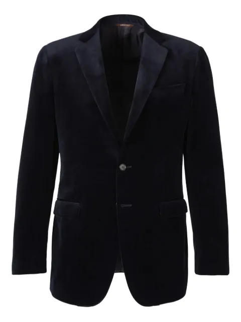 Canali velvet two-button jacket