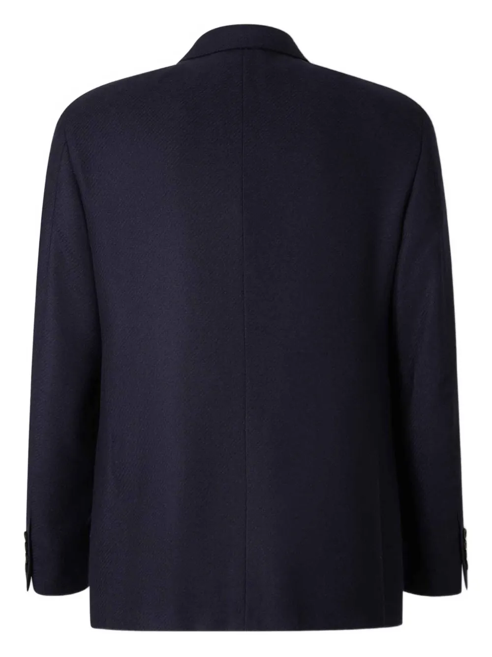 Canali Blazer met enkele rij knopen Blauw