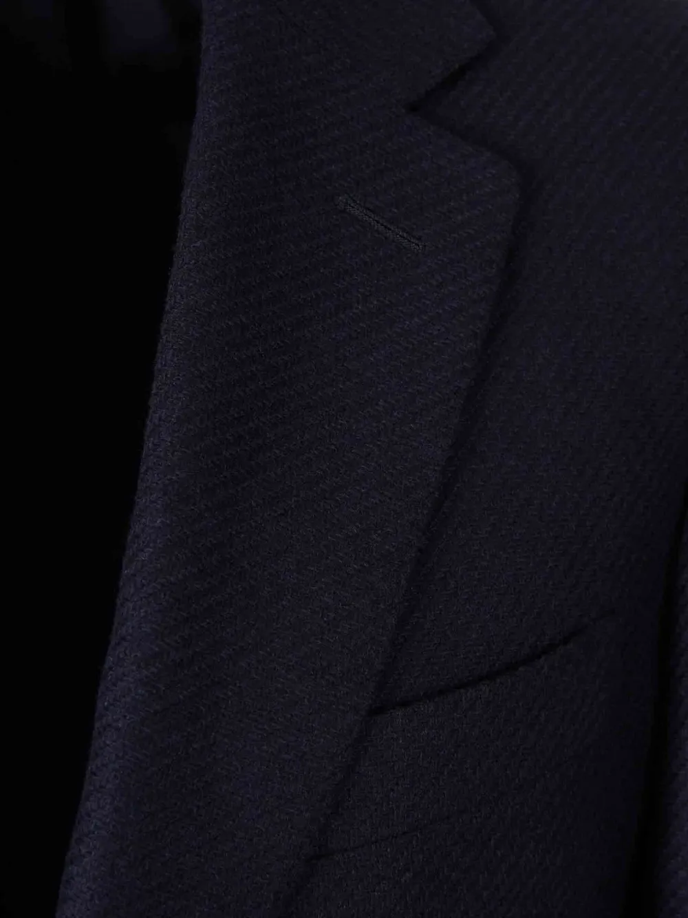 Canali Blazer met enkele rij knopen Blauw