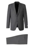Canali checked wool suit - Grey