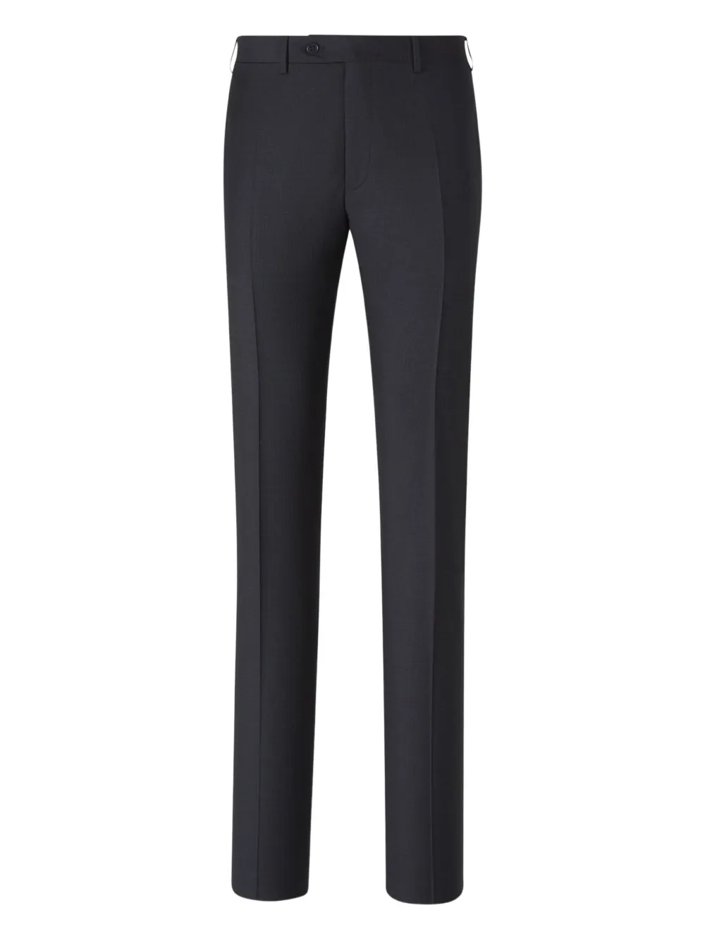 Canali Check-pattern Suit In Black