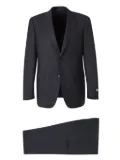 Canali check-pattern suit - Grey