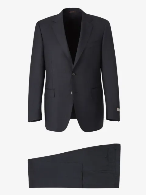 Canali check-pattern suit