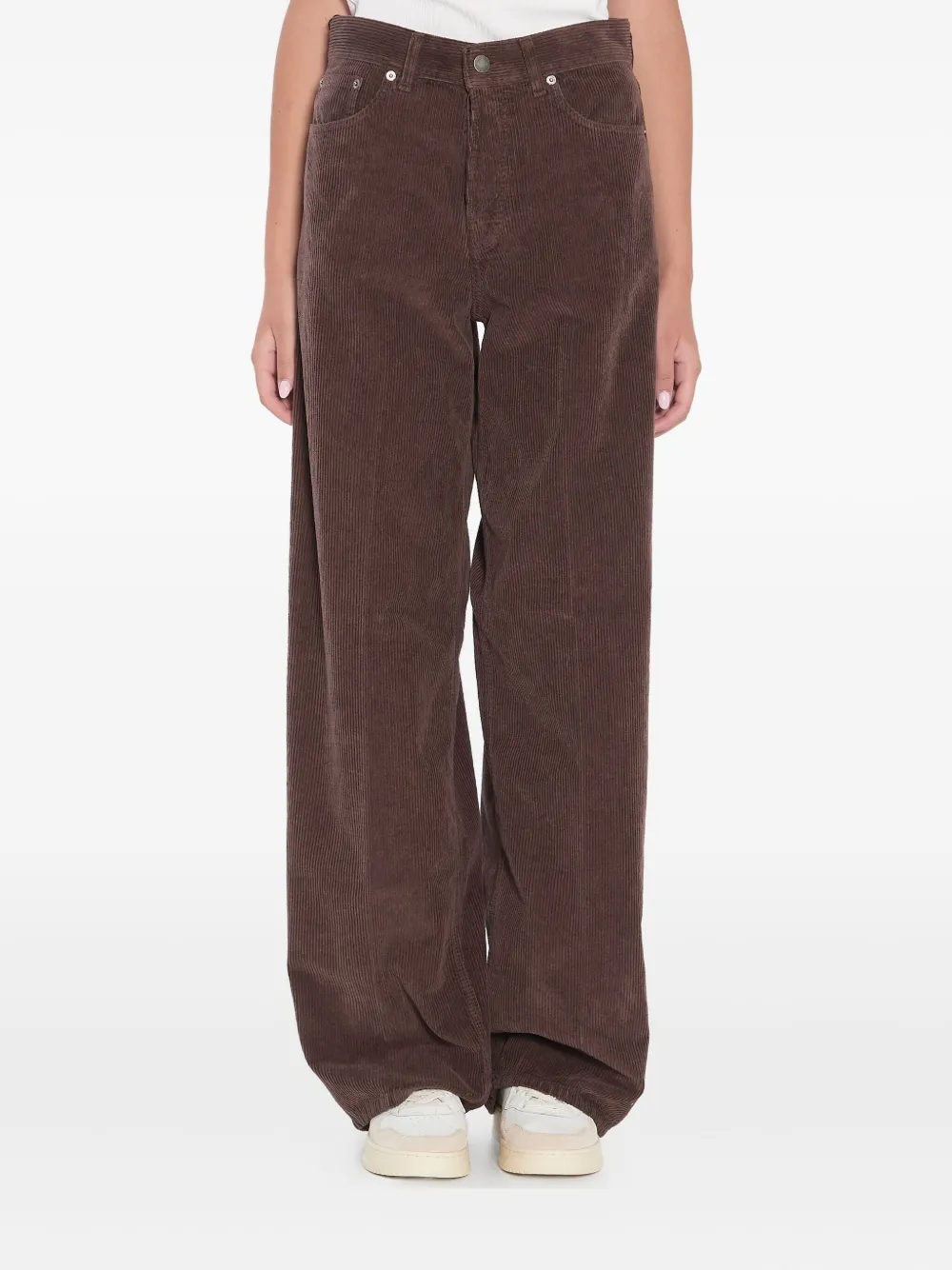ribbed corduroy trousers