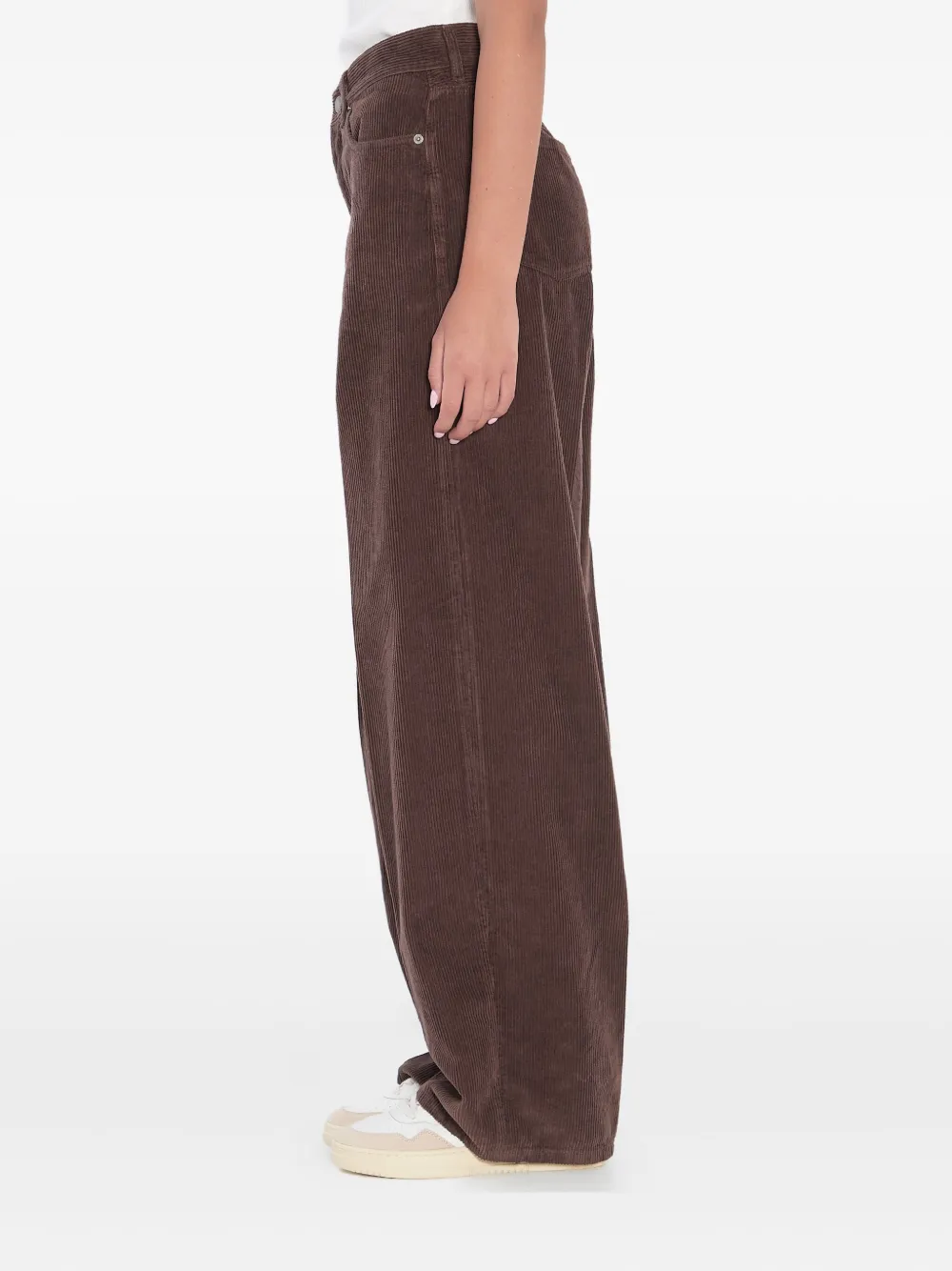 Haikure Ribfluwelen broek - Bruin
