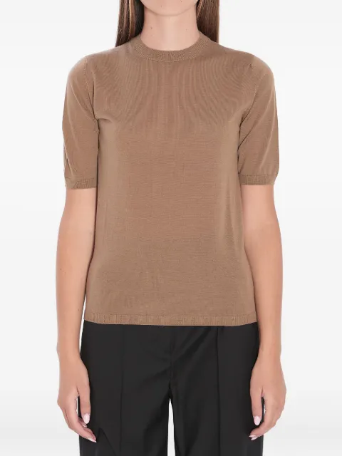 Max Mara ribbed wool T-shirt