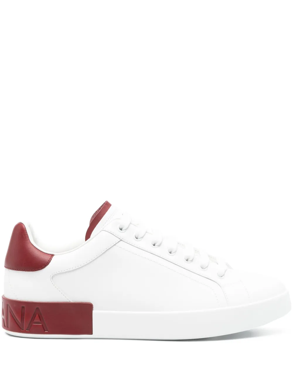 Dolce & Gabbana leather sneakers White