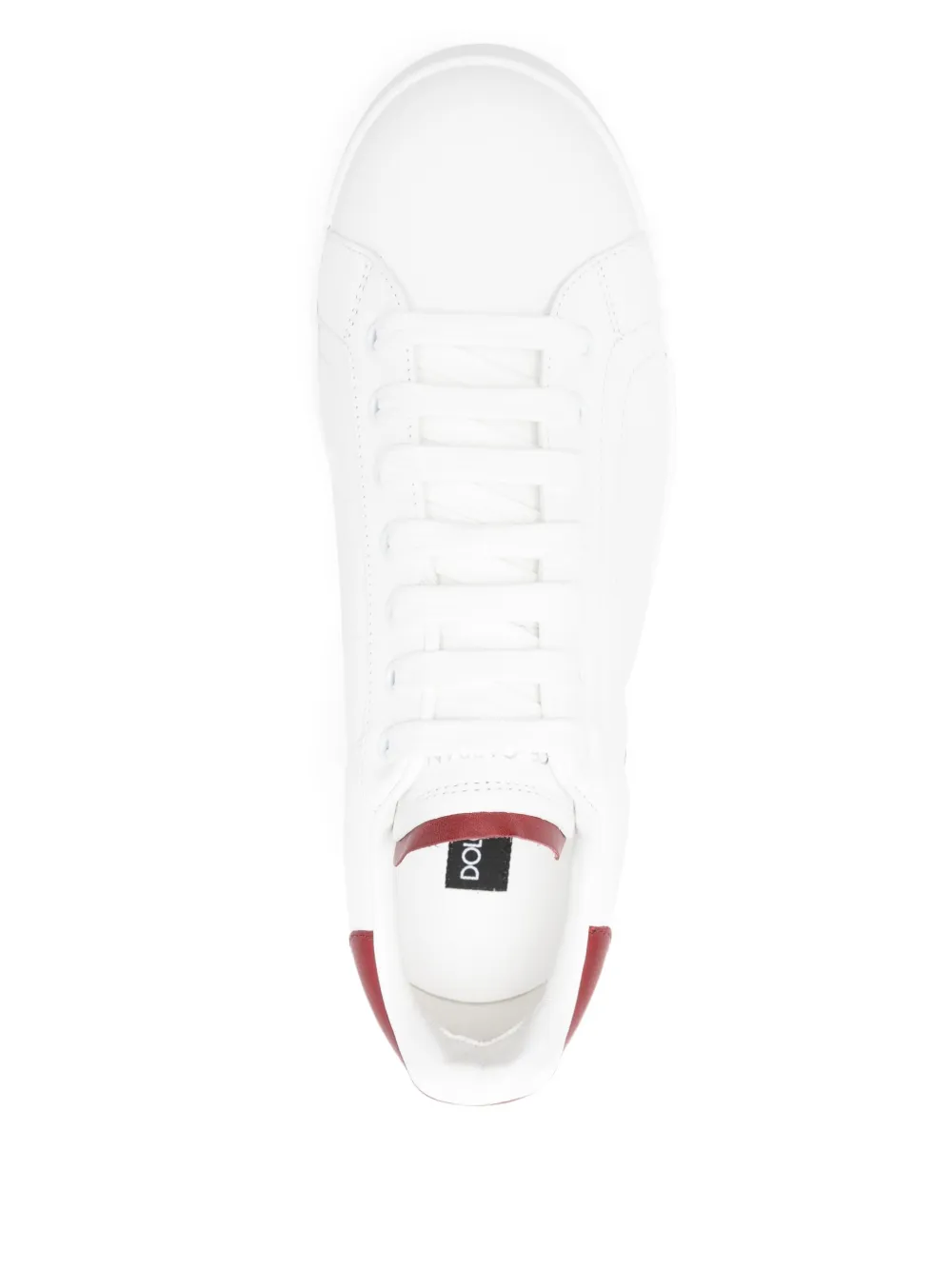 Dolce & Gabbana Leren sneakers Wit