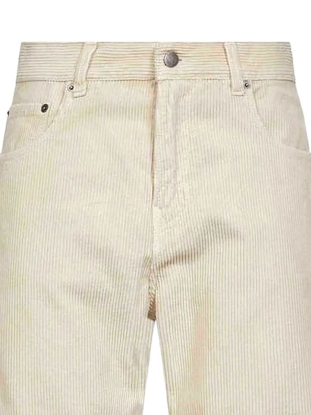 Haikure Bonnie ribfluwelen broek Beige