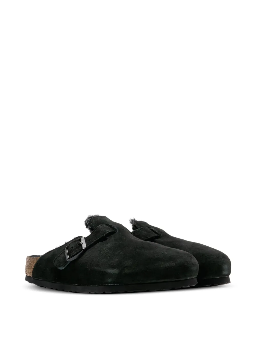 Birkenstock Boston "mink" shearling mules | Image 2