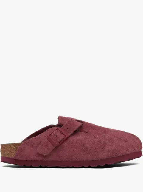 Birkenstock Mule Boston de camurça