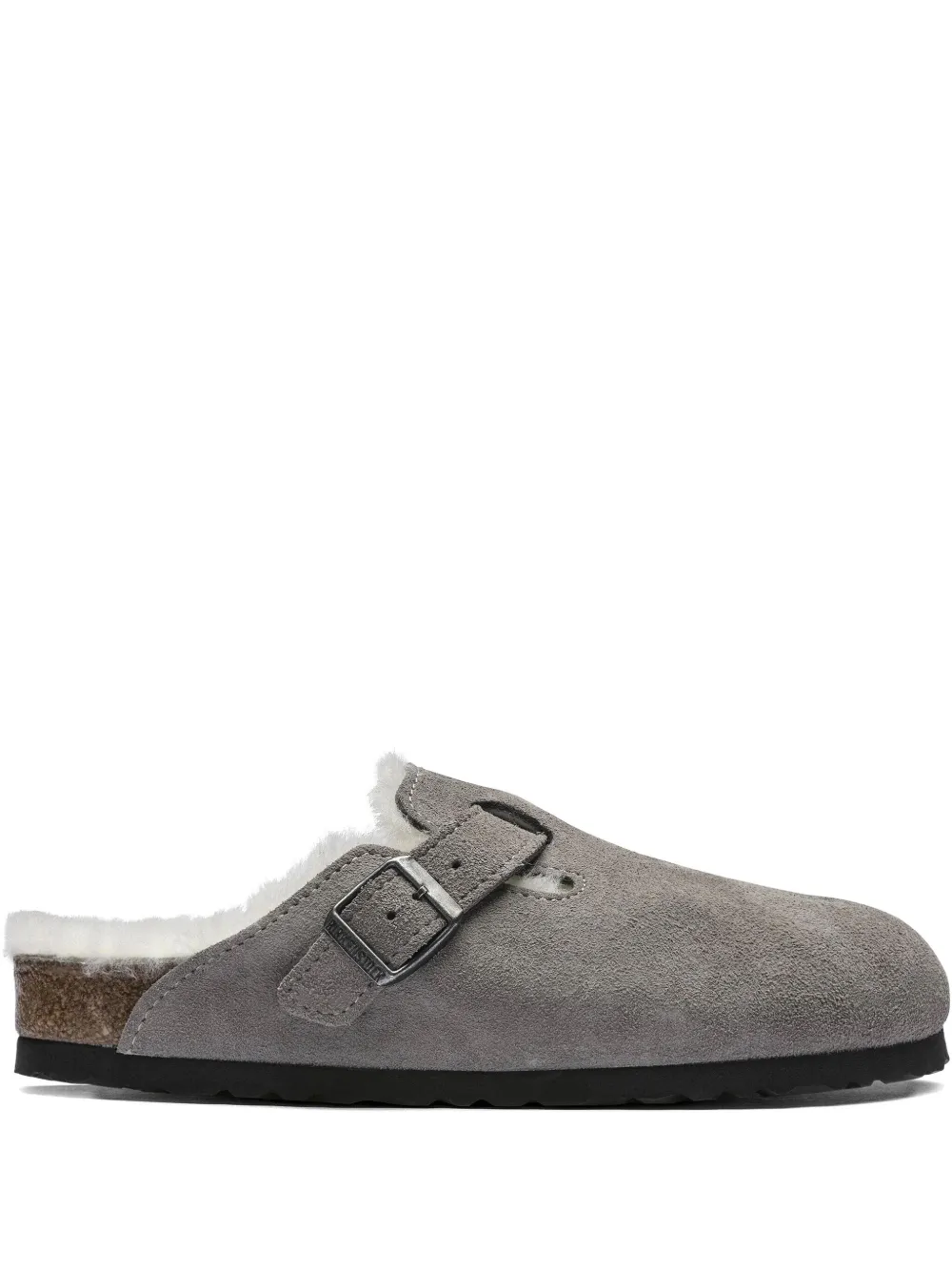 Birkenstock Boston shearling mules Grey