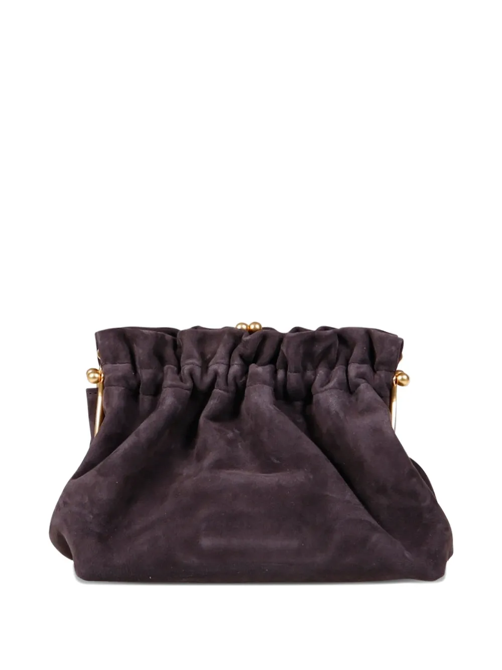 Amato Daniele Raviolo Chain-embellished Satchel Bag In Brown