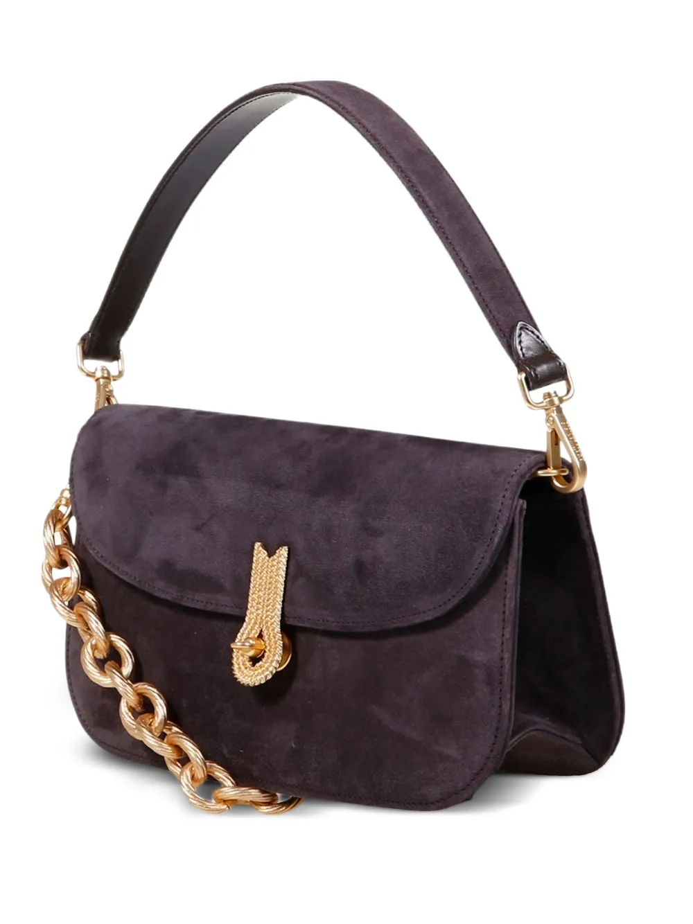 Queen Vera suede tote bag