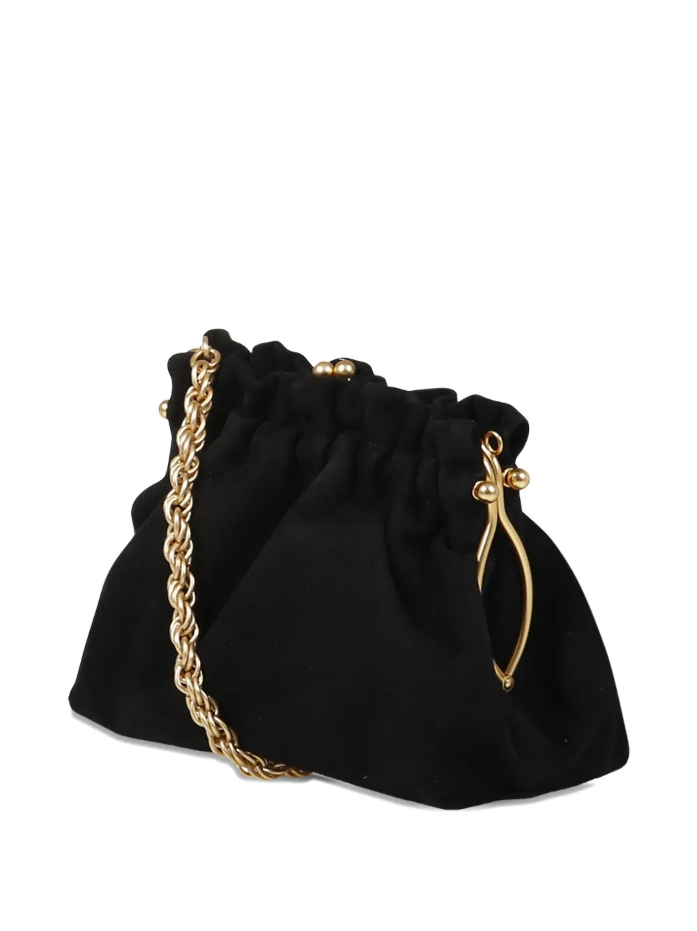 Amato Daniele Raviolo Clutch Bag In Black